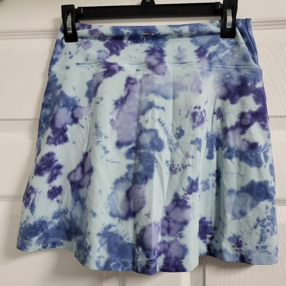 Victoria's Secret - Blue & Purple Tie-Dye Tennis Golf Skort Shorts Size M - Picture 5 of 5